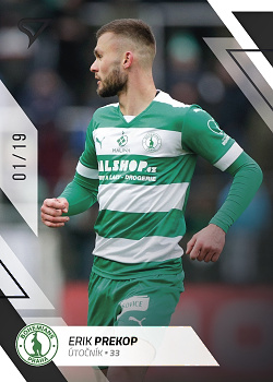 Erik Prekop Bohemians Praha SportZoo FORTUNA:LIGA 2022/23 2. serie Black /19 #361