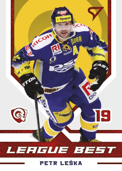 Petr Leska Zlin Tipsport ELH 2023/24 SportZoo 1. serie League Best /49 #LB-22