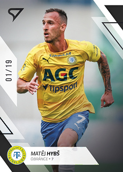 Matej Hybs Teplice SportZoo FORTUNA:LIGA 2022/23 2. serie Black /19 #363