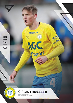 Stepan Chaloupek Teplice SportZoo FORTUNA:LIGA 2022/23 2. serie Black /19 #364