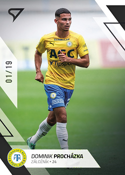 Dominik Prochazka Teplice SportZoo FORTUNA:LIGA 2022/23 2. serie Black /19 #366