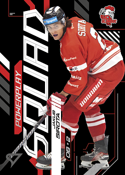 Jakub Sirota Olomouc Tipsport ELH 2024/25 SportZoo 2. serie Powerplay Squad #PS-61