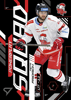 Petr Fridrich Olomouc Tipsport ELH 2024/25 SportZoo 2. serie Powerplay Squad #PS-62