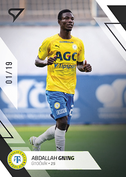 Abdallah Gning Teplice SportZoo FORTUNA:LIGA 2022/23 2. serie Black /19 #368