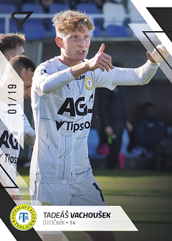 Tadeas Vachousek Teplice SportZoo FORTUNA:LIGA 2022/23 2. serie Black /19 #369