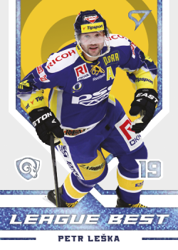 Petr Leska Zlin Tipsport ELH 2023/24 SportZoo 1. serie League Best /99 #LB-22