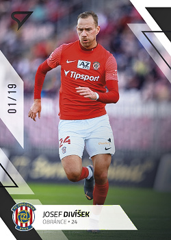 Josef Divisek Brno SportZoo FORTUNA:LIGA 2022/23 2. serie Black /19 #371