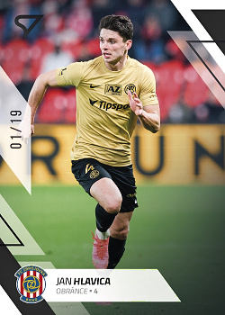 Jan Hlavica Brno SportZoo FORTUNA:LIGA 2022/23 2. serie Black /19 #372