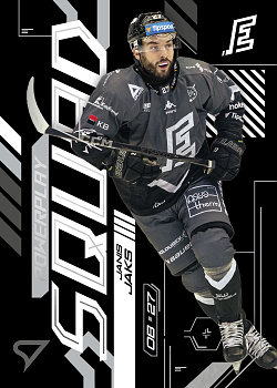 Janis Jaks Karlovy Vary Tipsport ELH 2024/25 SportZoo 2. serie Powerplay Squad #PS-67