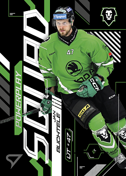 Jan Buchtele Mlada Boleslav Tipsport ELH 2024/25 SportZoo 2. serie Powerplay Squad #PS-81