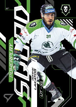 Dominik Lakatos Mlada Boleslav Tipsport ELH 2024/25 SportZoo 2. serie Powerplay Squad #PS-84