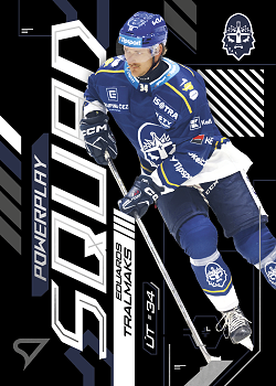 Eduards Tralmaks Kladno Tipsport ELH 2024/25 SportZoo 2. serie Powerplay Squad #PS-90