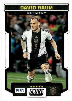 David Raum Germany Panini Score FIFA Soccer 2023/24 #80