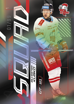 Silvester Kusko Olomouc Tipsport ELH 2024/25 SportZoo 2. serie Powerplay Squad Black Rainbow /99 #PS-65