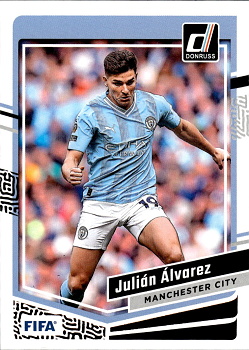 Julian Alvarez Manchester City Panini Donruss Soccer 2023/24 #90