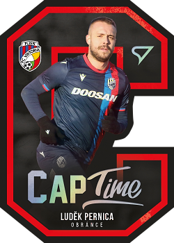 Ludek Pernica Viktoria Plzen SportZoo FORTUNA:LIGA 2022/23 2. serie Captime #CT-02