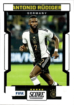 Antonio Rudiger Germany Panini Score FIFA Soccer 2023/24 #85