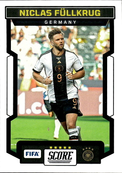 Niclas Fullkrug Germany Panini Score FIFA Soccer 2023/24 #86