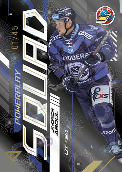 Jindrich Abdul Vitkovice Tipsport ELH 2024/25 SportZoo 2. serie Powerplay Squad Golden Fireworks /45 #PS-55