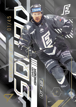 David Griger Karlovy Vary Tipsport ELH 2024/25 SportZoo 2. serie Powerplay Squad Golden Fireworks /45 #PS-71