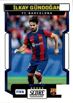 Ilkay Gundogan FC Barcelona Panini Score FIFA Soccer 2023/24 #91