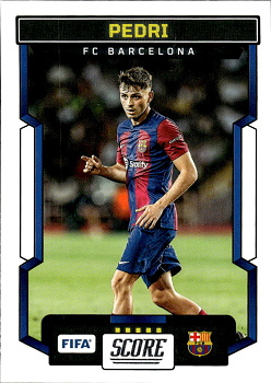 Pedri FC Barcelona Panini Score FIFA Soccer 2023/24 #92