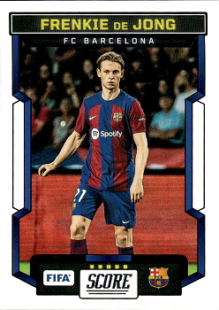 Frenkie de Jong FC Barcelona Panini Score FIFA Soccer 2023/24 #94