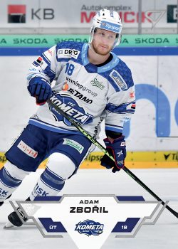 Adam Zboril Kometa Brno Tipsport ELH 2023/24 SportZoo 1. serie #126