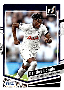 Destiny Udogie Tottenham Hotspur Panini Donruss Soccer 2023/24 #107