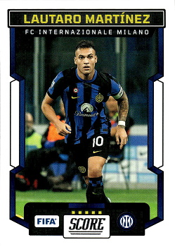 Lautaro Martinez Internazionale Milano Panini Score FIFA Soccer 2023/24 #96