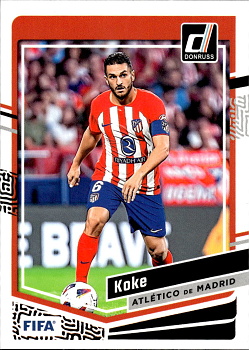 Koke Atletico Madrid Panini Donruss Soccer 2023/24 #108