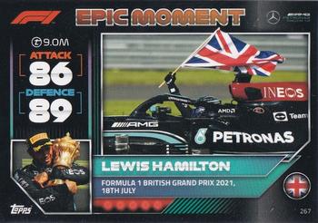 Lewis Hamilton Mercedes-AMG Topps F1 Turbo Attax 2022 F1 Epic Moments #267