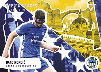 Imad Rondic Liberec SportZoo FORTUNA:LIGA 2022/23 2. serie Foreign Forces Art Edition #FF-02