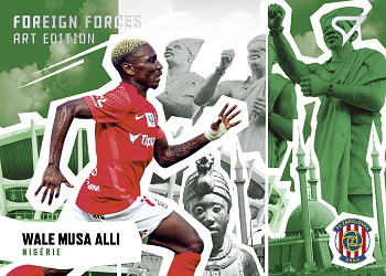 Wale Musa Alli Brno SportZoo FORTUNA:LIGA 2022/23 2. serie Foreign Forces Art Edition #FF-10