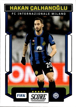 Hakan Calhanoglu Internazionale Milano Panini Score FIFA Soccer 2023/24 #101