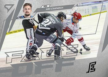 Jiri Cernoch Karlovy Vary Tipsport ELH 2024/25 SportZoo 2. serie Face-Off #FO-21