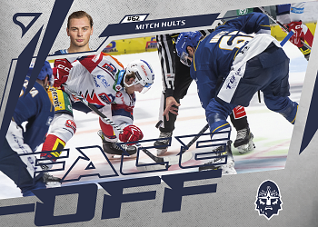 Mitch Hults Kladno Tipsport ELH 2024/25 SportZoo 2. serie Face-Off #FO-26