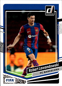 Robert Lewandowski FC Barcelona Panini Donruss Soccer 2023/24 #113