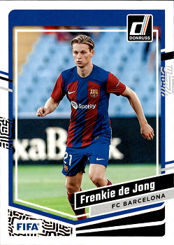 Frenkie de Jong FC Barcelona Panini Donruss Soccer 2023/24 #114