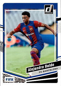 Alejandro Balde FC Barcelona Panini Donruss Soccer 2023/24 #116