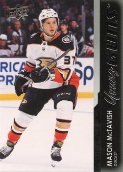 Mason McTavish Anaheim Ducks Upper Deck 2021/22 Series 2 Young Guns #451