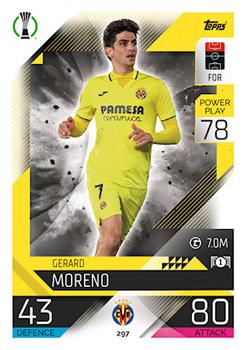Gerard Moreno Villarreal 2022/23 Topps Match Attax ChL Crystal Parallel #297