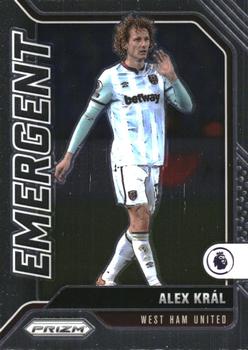 Alex Kral West Ham United 2021/22 Panini Prizm Premier League Emergent #5