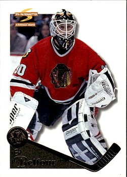 Ed Belfour Chicago Blackhawks Pinnacle Summit 1995/96 #120