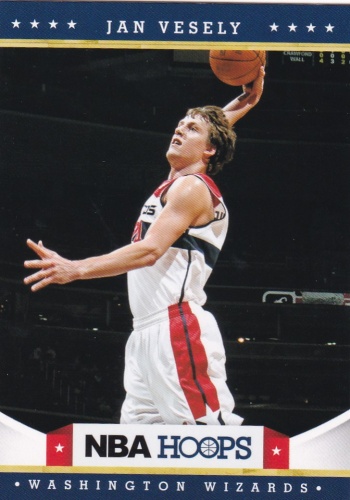 Jan Vesely Washington Wizards 2012/13 NBA Hoops Glossy #227 