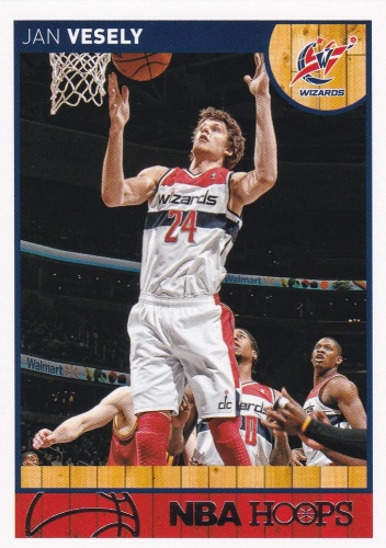 Jan Vesely Washington Wizards 2013/14 NBA Hoops #175 