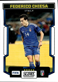 Federico Chiesa Italy Panini Score FIFA Soccer 2023/24 #108