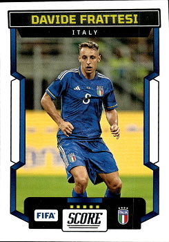 Davide Frattesi Italy Panini Score FIFA Soccer 2023/24 #109