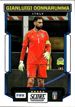 Gianluigi Donnarumma Italy Panini Score FIFA Soccer 2023/24 #111