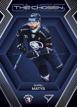 Ondrej Matys Plzen Tipsport ELH 2024/25 SportZoo 2. serie The Chosen Ones #CO-32